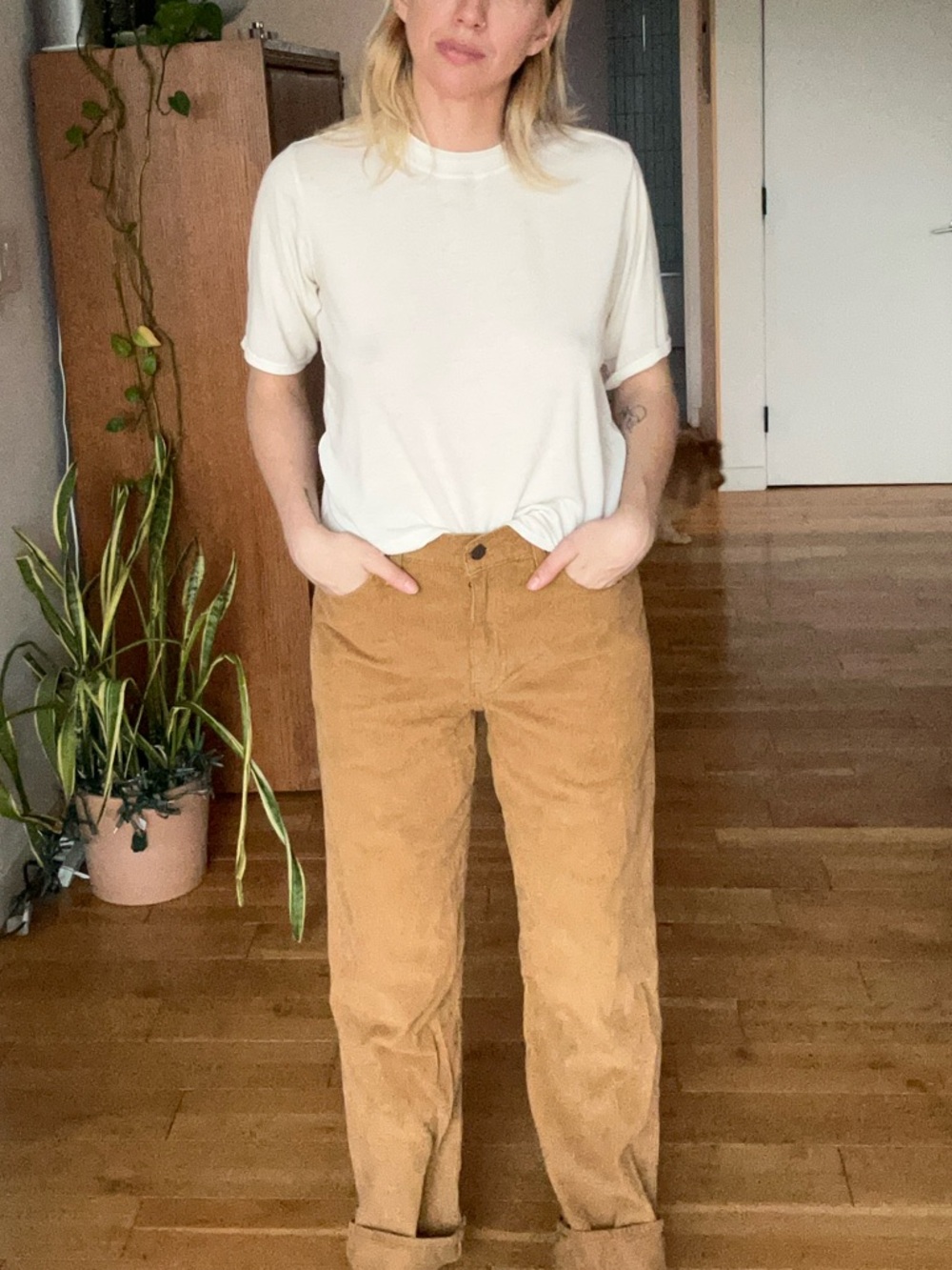 Levi's ‘94 Baggy Women's Tan Corduroy Jeans